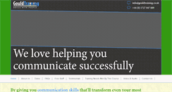 Desktop Screenshot of gouldtraining.co.uk